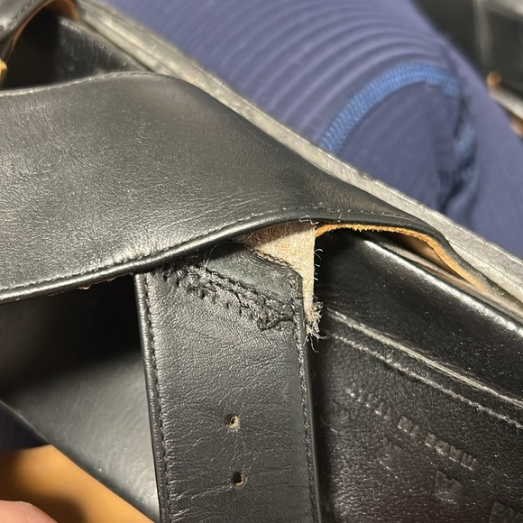 Marni Fussbett leather sandals in black - Picture 6 of 8